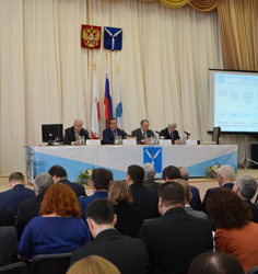 Олег Грищенко поблагодарил губернатора и правительство области за поддержку города и совместную конструктивную работу